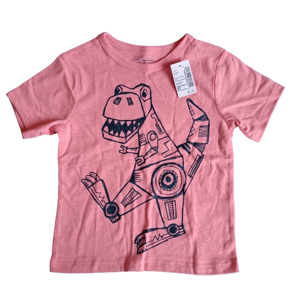 The Children's Place Other - 🎈The Children's Place Toddler Short Sleeve Robot Dino Graphic T-shirt NWT